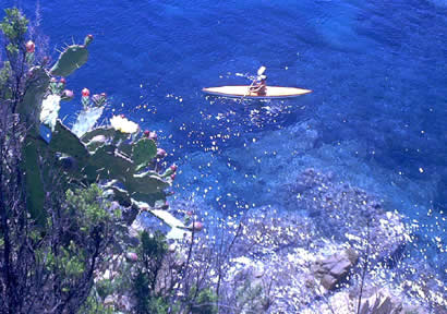 Pietre Preziose  Isola d’  Elba in kayak