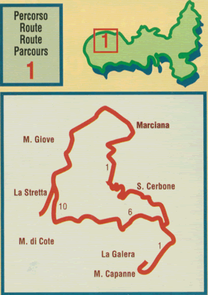 Marciana trekking Isola d’  Elba